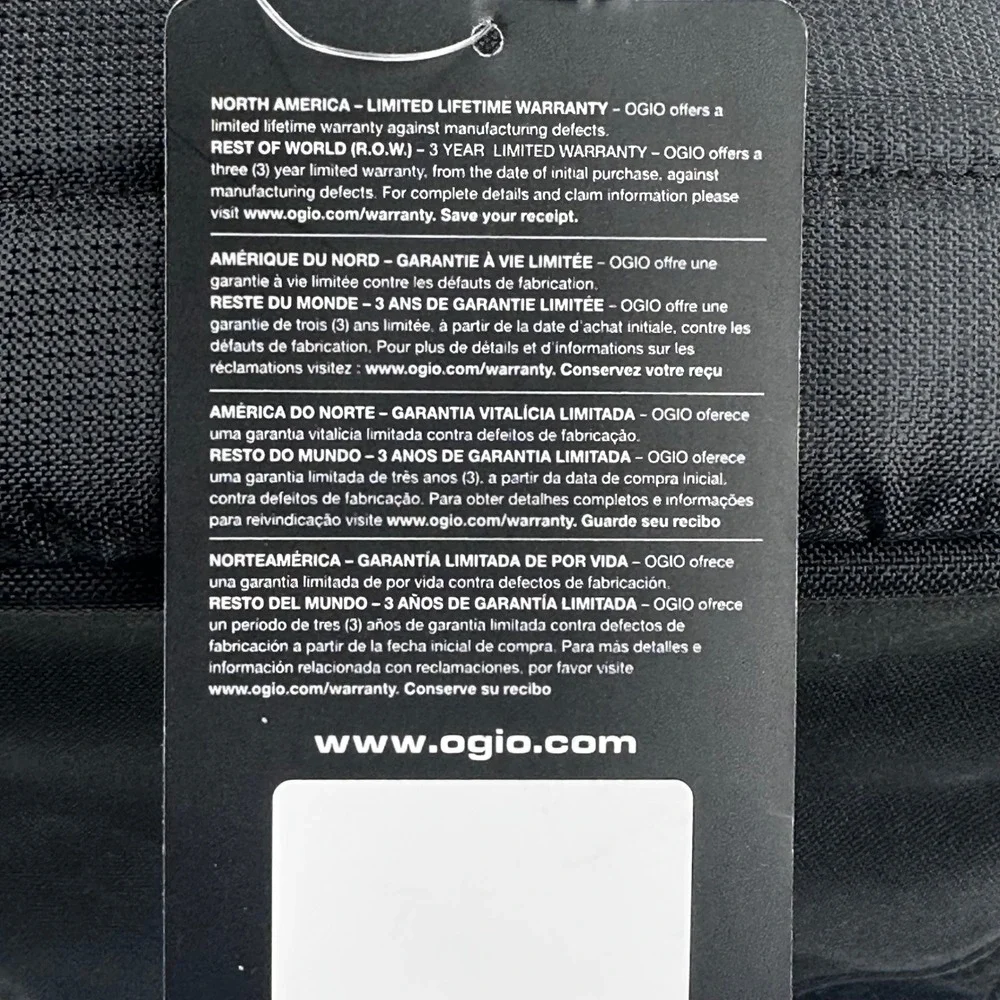 OGIO Cooler Bag Unisex OS Black McDonalds Leonard Management Insulated ZipPocket